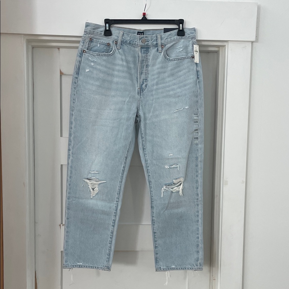GAP Light Blue Denim Jeans - Boyfriend Fit